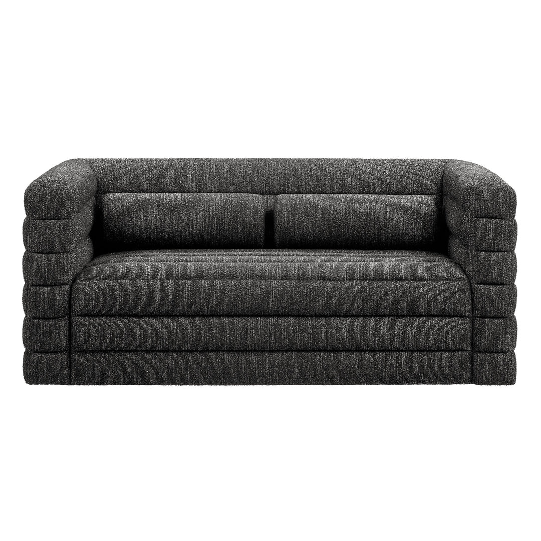 Relle Chaise Tufted Boucle Upholstered Loveseat