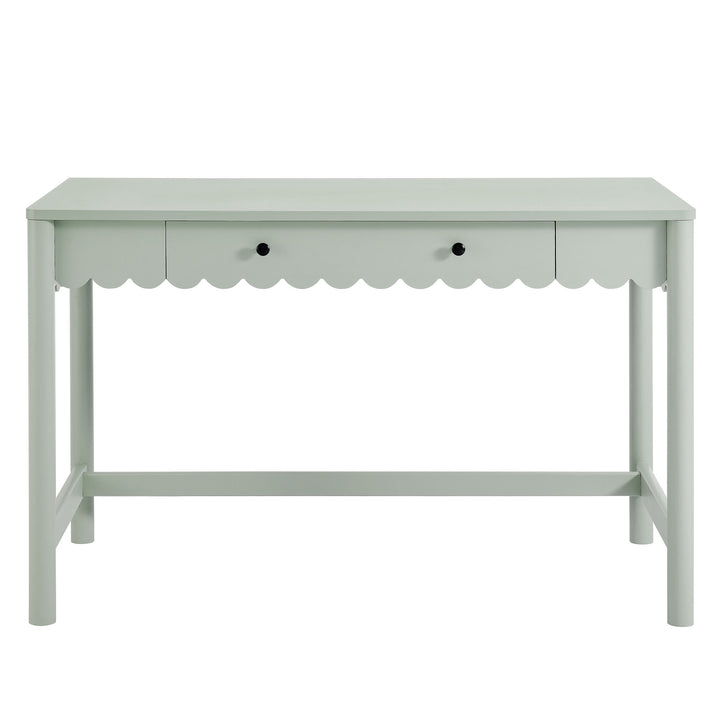 Evelyn 1-Drawer Scallop Writing Desk