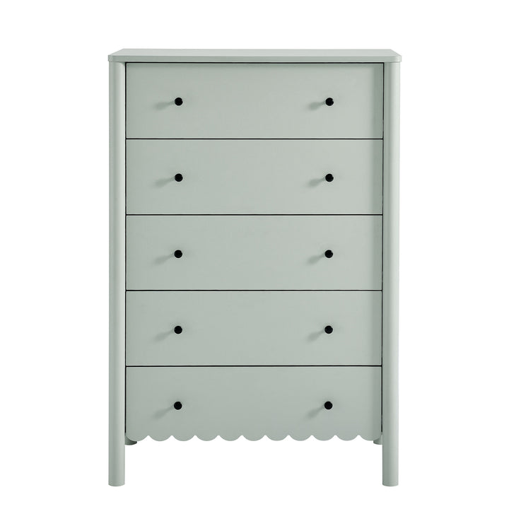 Eloise Scalloped 5-Drawer Chest