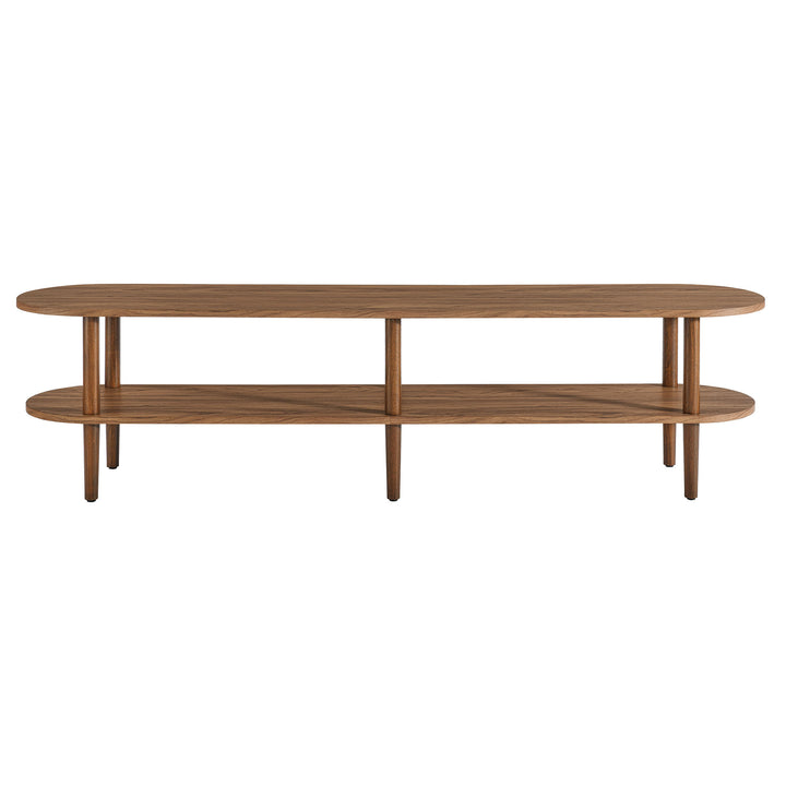 Tidal Oak Wood TV Stand