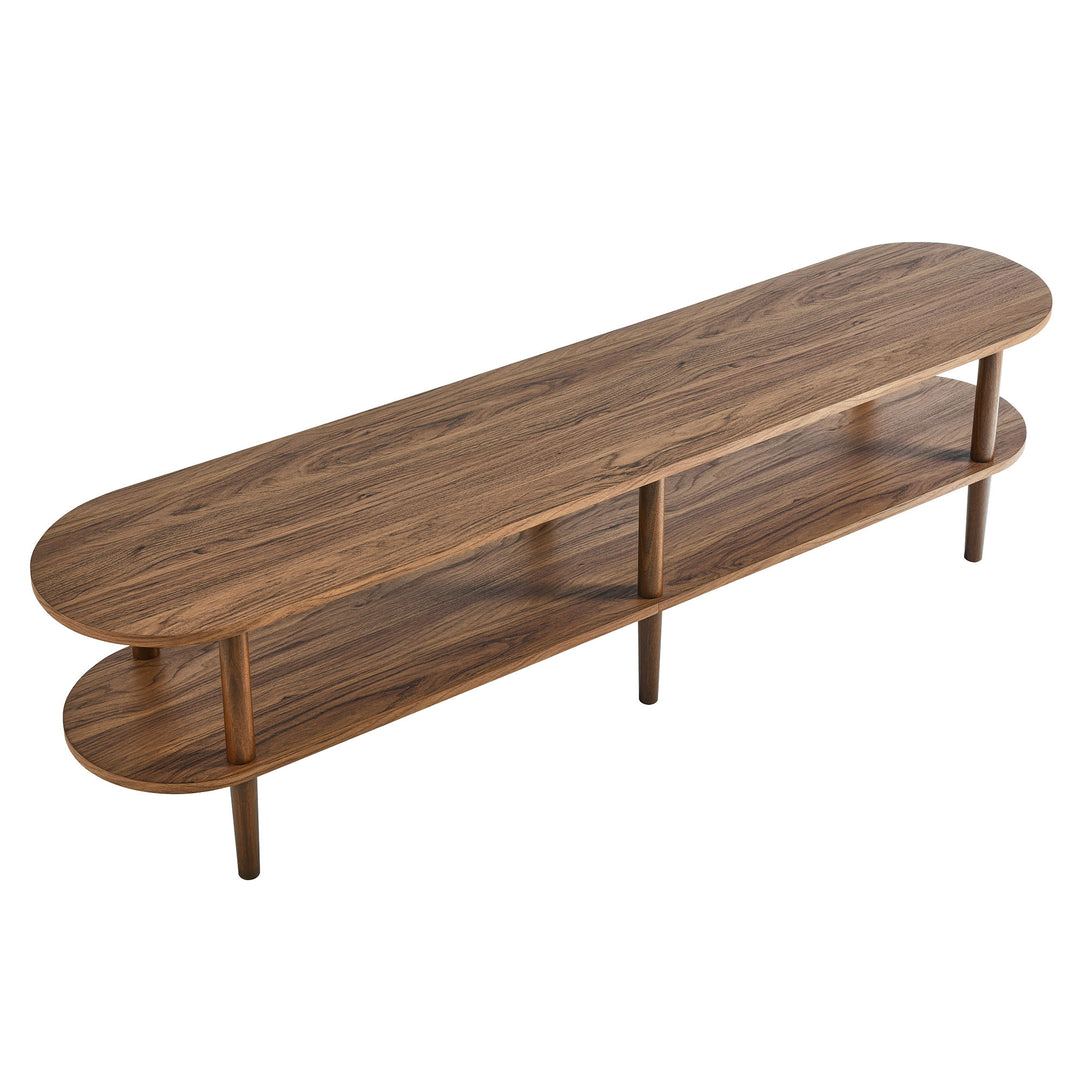 Tidal Oak Wood TV Stand