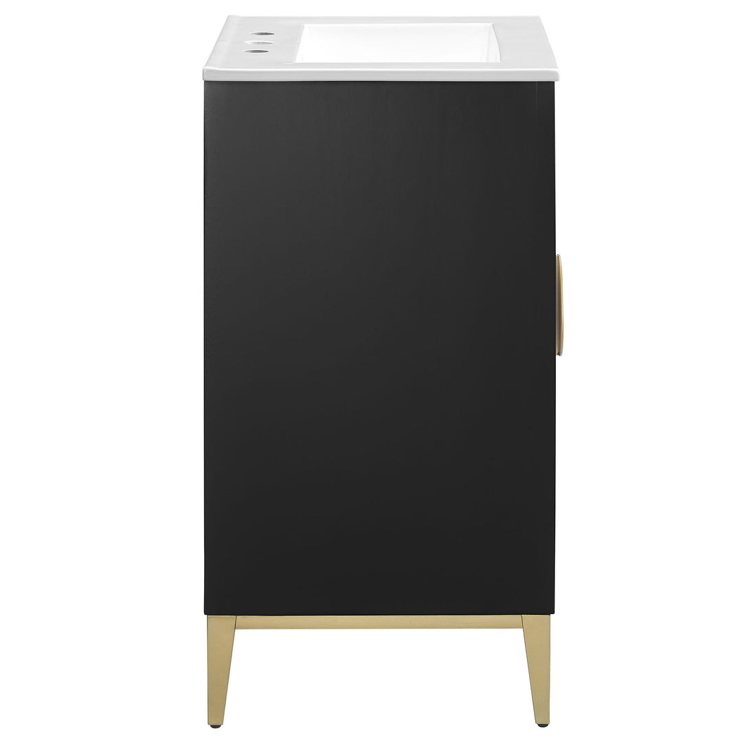 Stylish 24" Wood Vanity Set by Modway