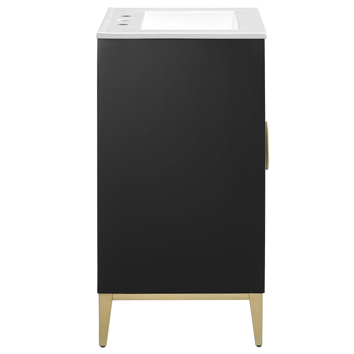 Stylish 24" Wood Vanity Set by Modway