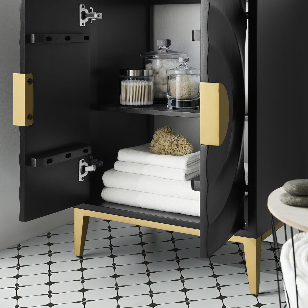 Stylish 24" Wood Vanity Set by Modway