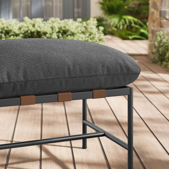 Rico Outdoor Patio Pouf Ottoman