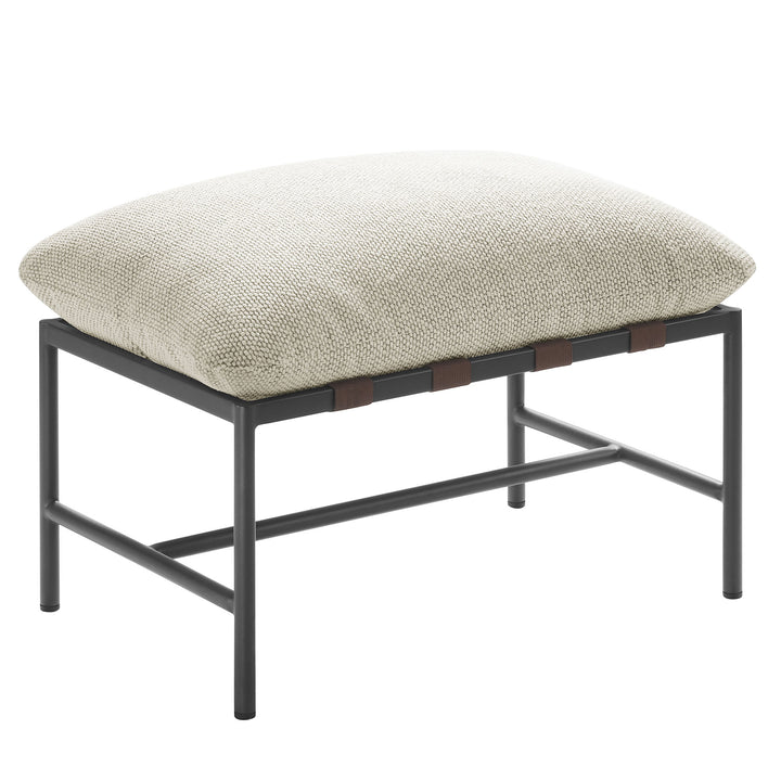 Rico Outdoor Patio Pouf Ottoman