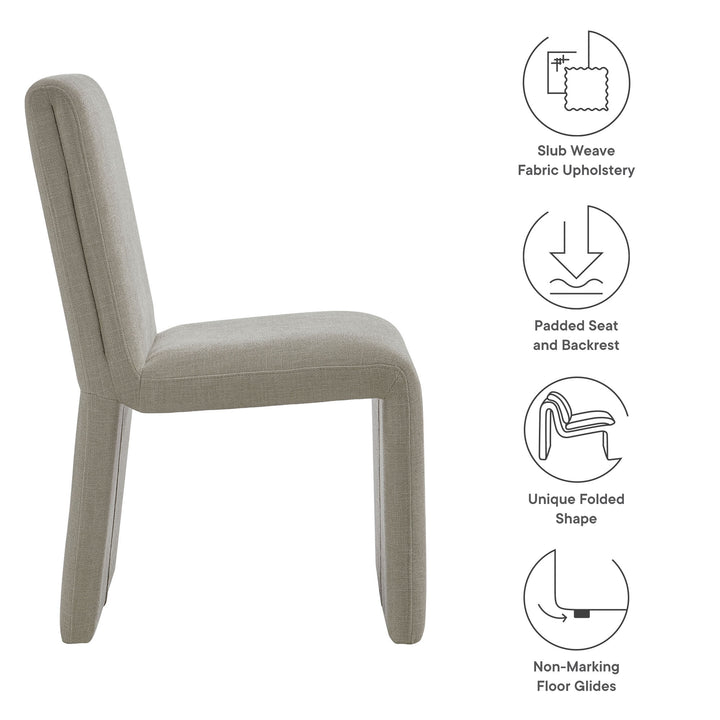 Charmian Upholstered Side Chair by Modway