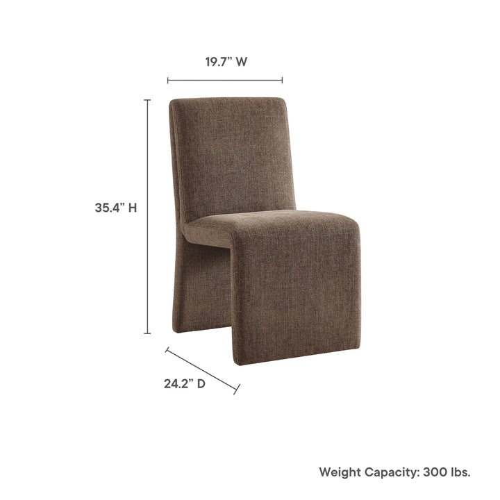 Charmian Upholstered Side Chair by Modway