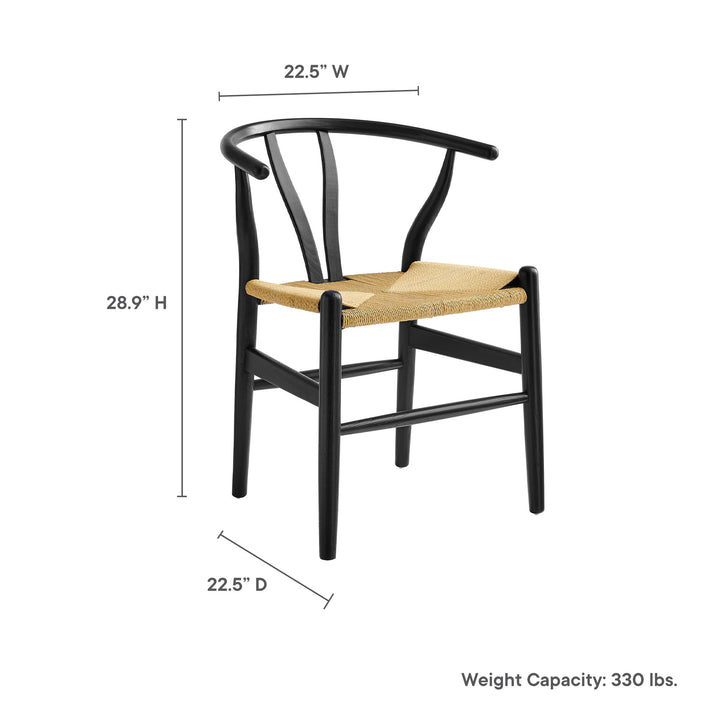 Natural Wood Dining Seat