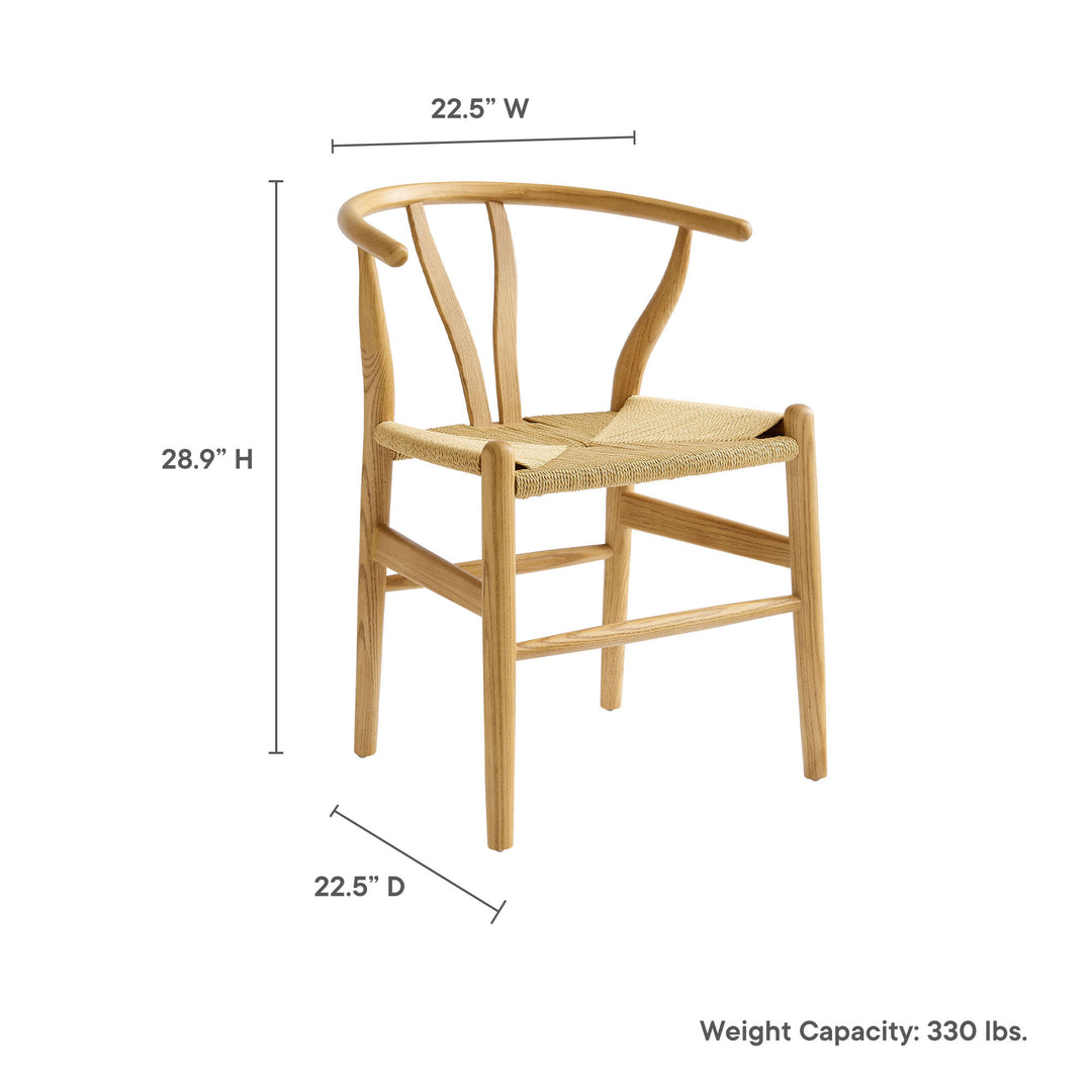 Natural Wood Dining Seat