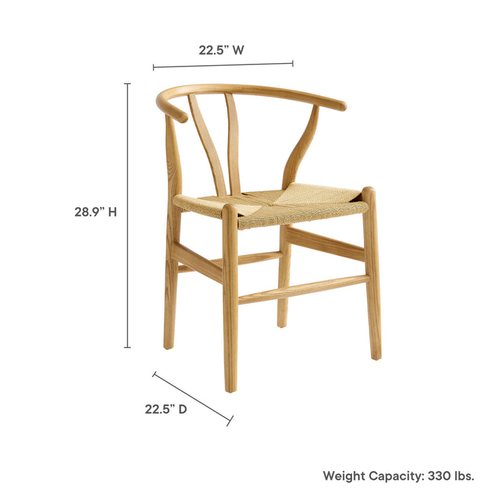 Natural Wood Dining Seat