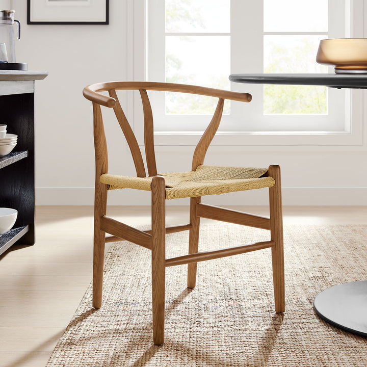 Natural Wood Dining Seat
