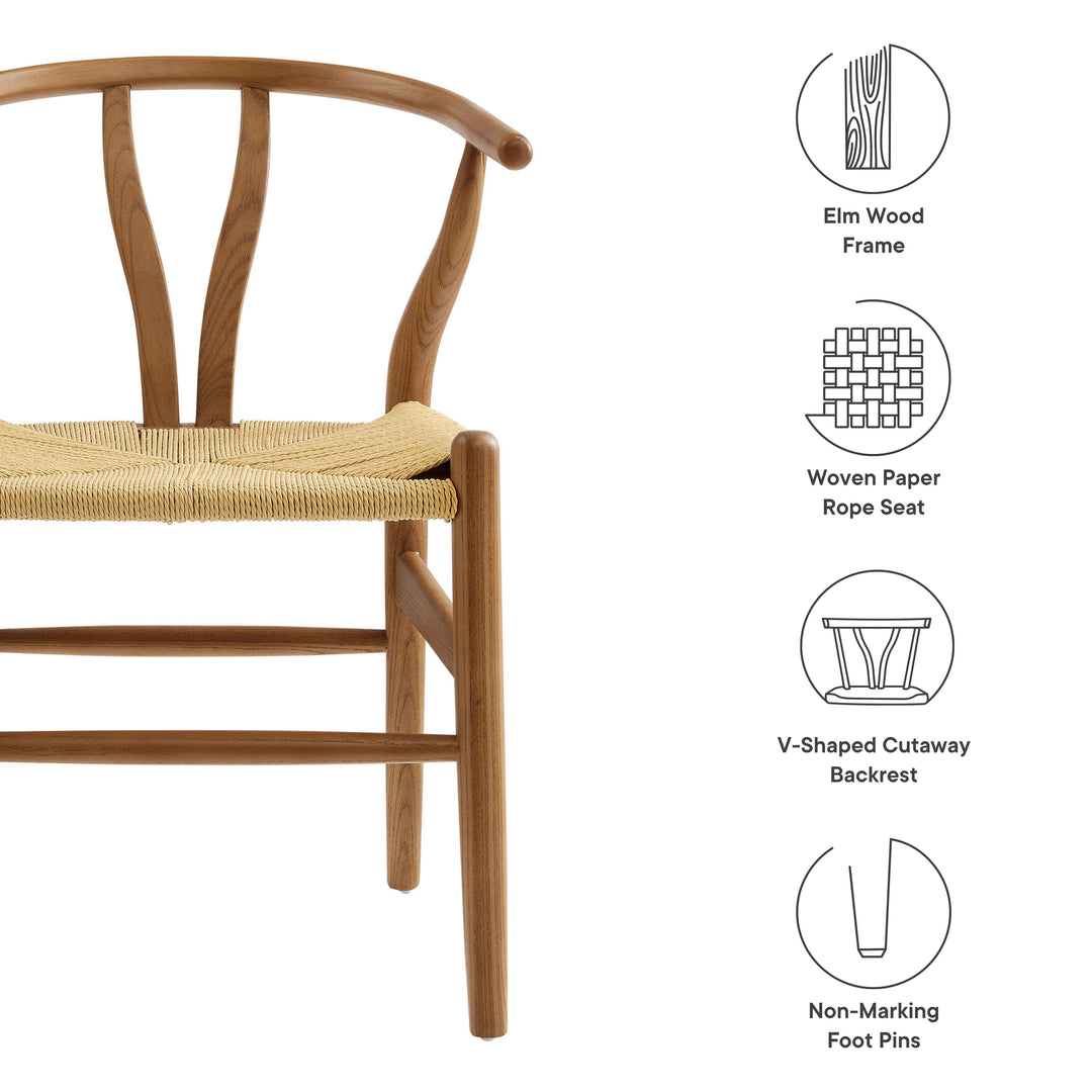 Natural Wood Dining Seat
