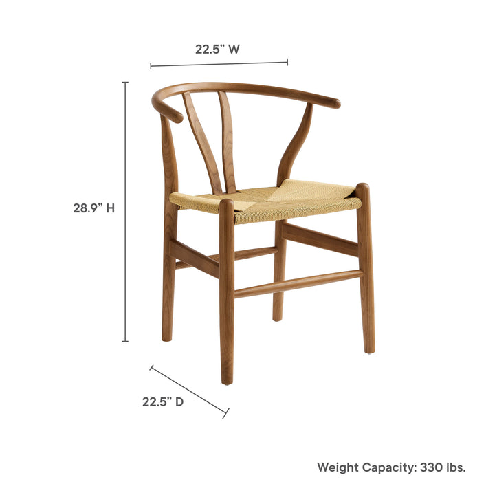 Natural Wood Dining Seat
