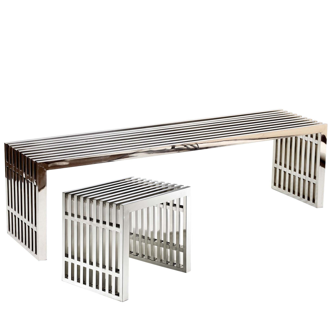 Gleaming Benches Set of 2