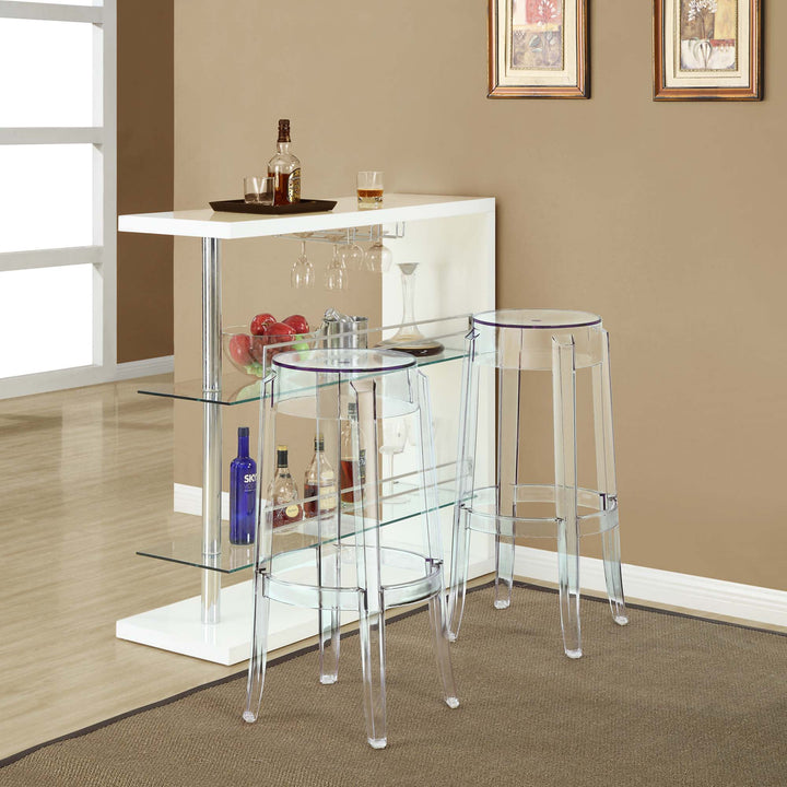 Caden Bar Stool Backless Set of 2