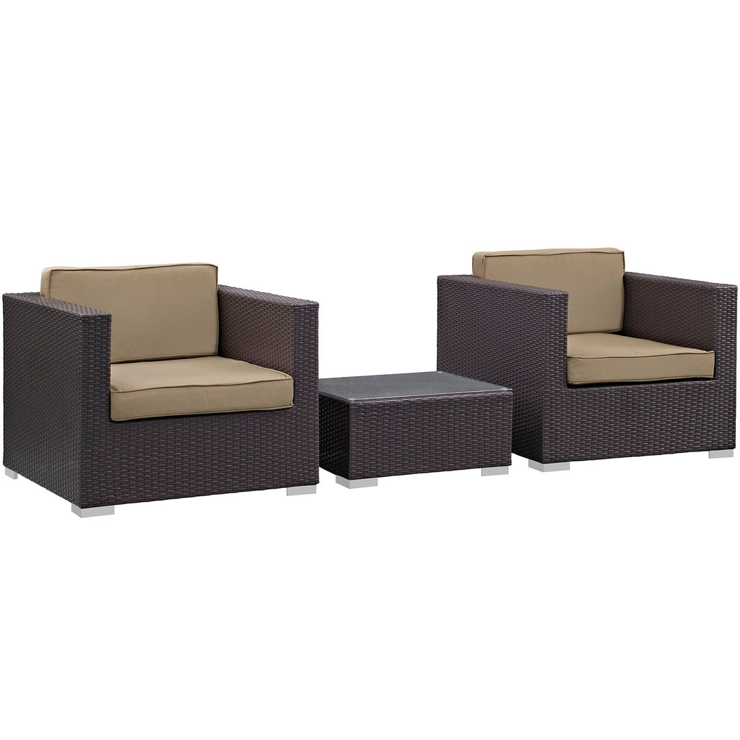 Breeze 3 Piece Outdoor Patio Sofa Set