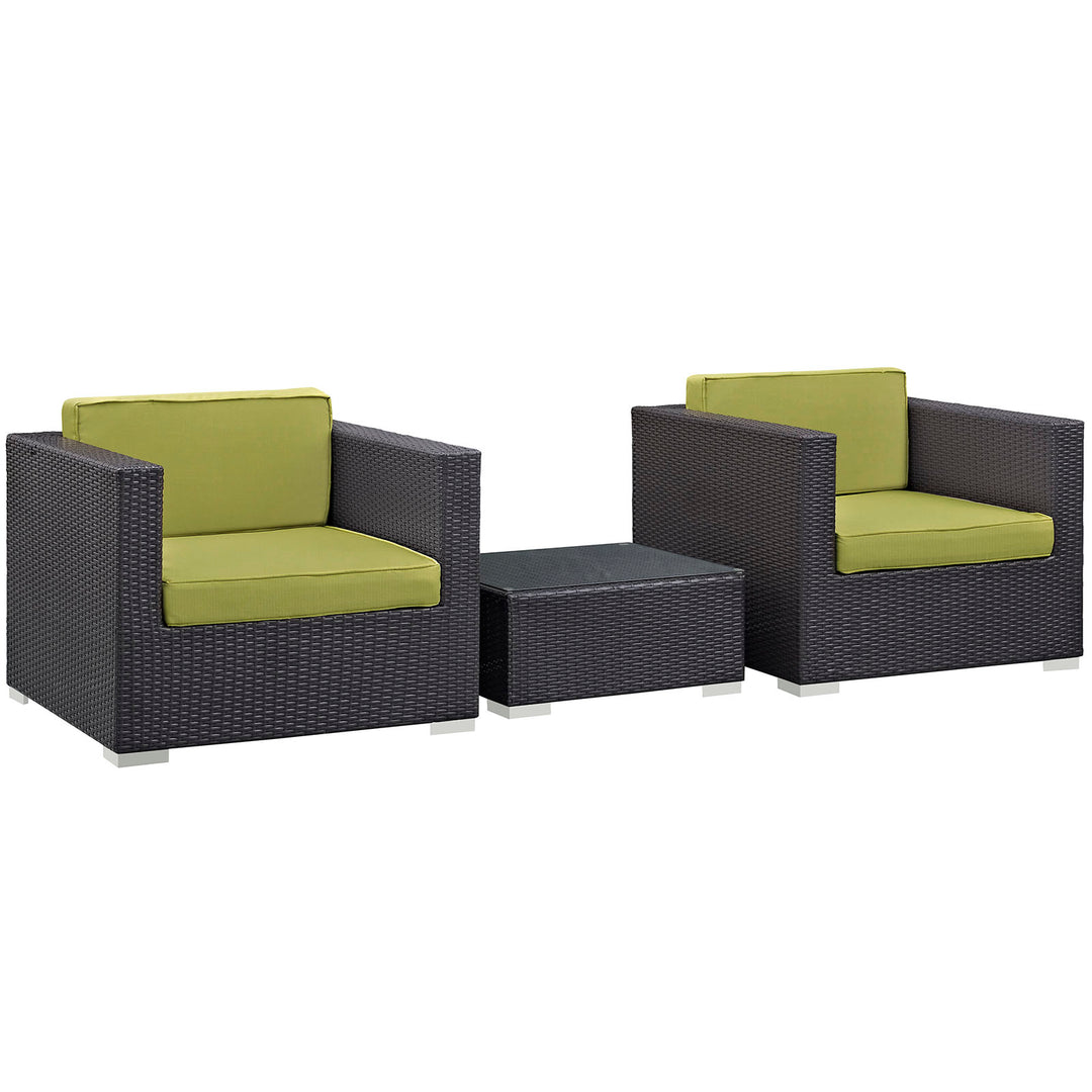 Breeze 3 Piece Outdoor Patio Sofa Set