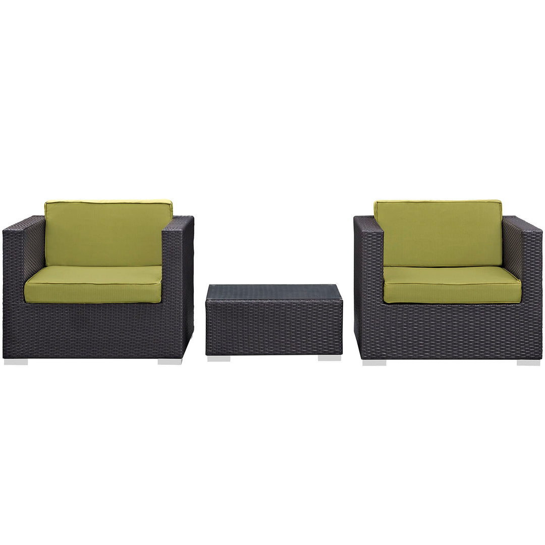 Breeze 3 Piece Outdoor Patio Sofa Set