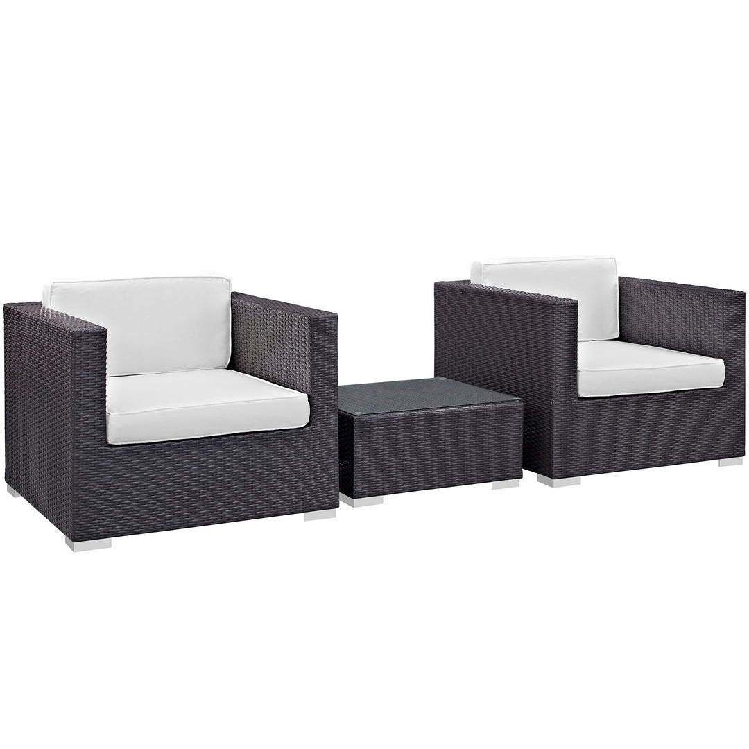 Breeze 3 Piece Outdoor Patio Sofa Set