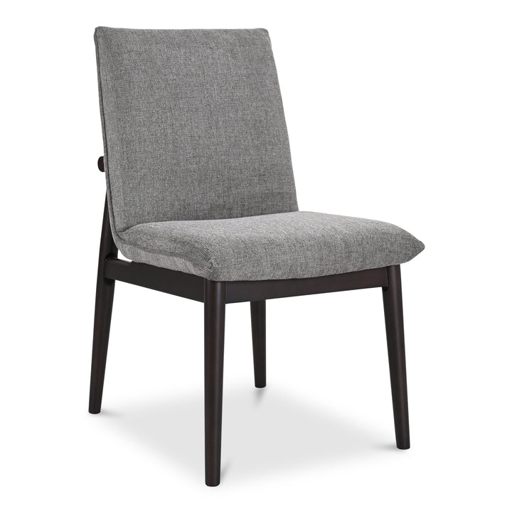 Retro Elegance Dining Duo: Curved Back Rubberwood Chairs