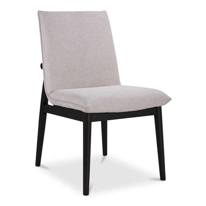 Retro Elegance Dining Duo: Curved Back Rubberwood Chairs