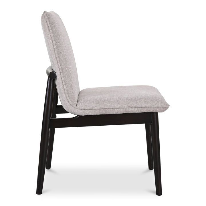 Retro Elegance Dining Duo: Curved Back Rubberwood Chairs