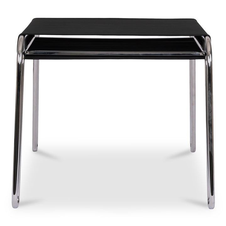 Vintage-Inspired Leather Dining Stool
