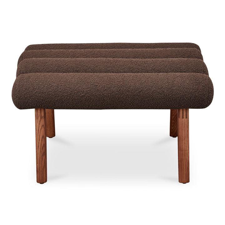 RetroChic Swivel Stool with Walnut Legs