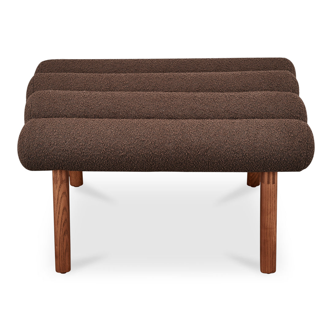 RetroChic Swivel Stool with Walnut Legs