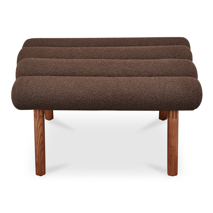 RetroChic Swivel Stool with Walnut Legs