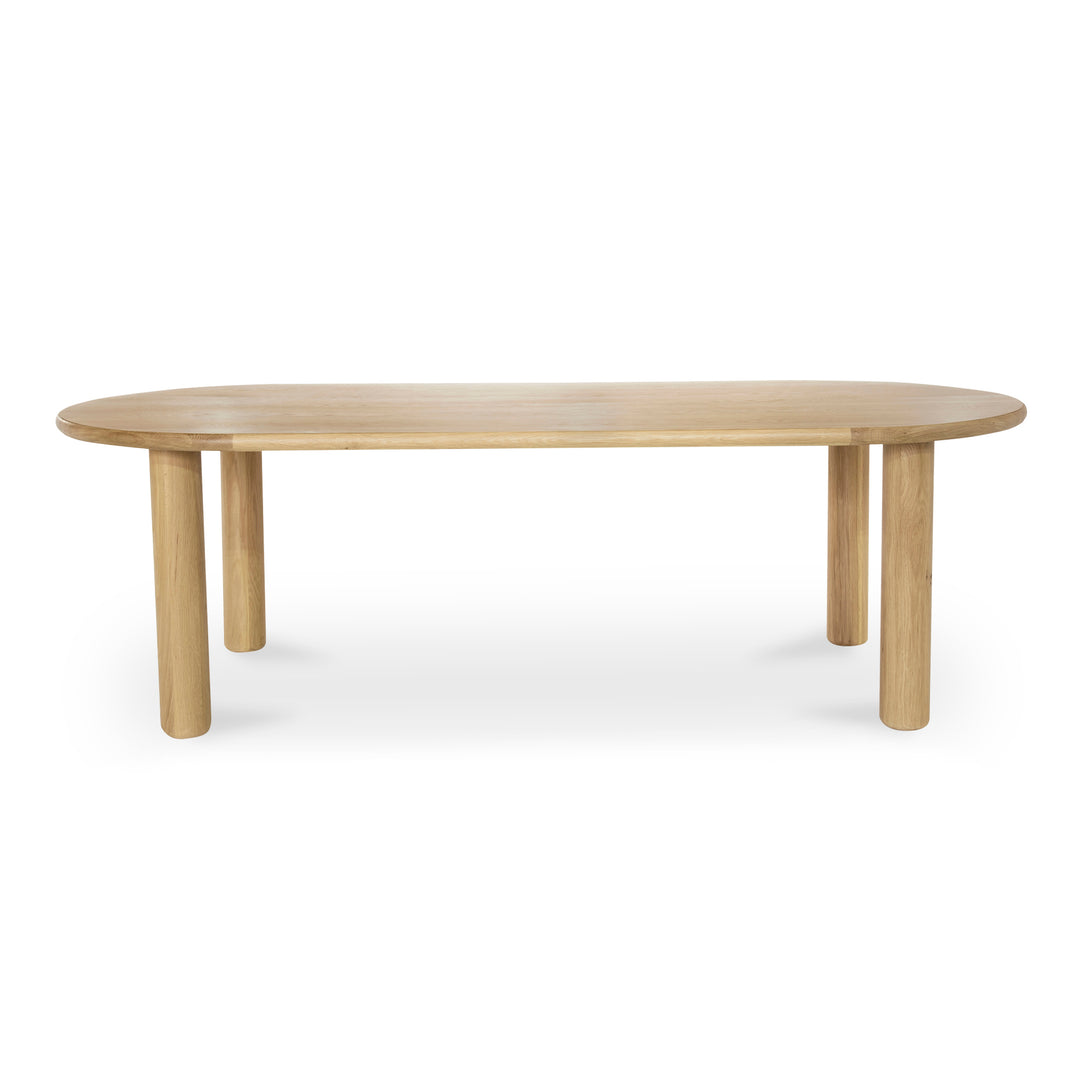 Warm & Sustainable Modern Oak Dining Table