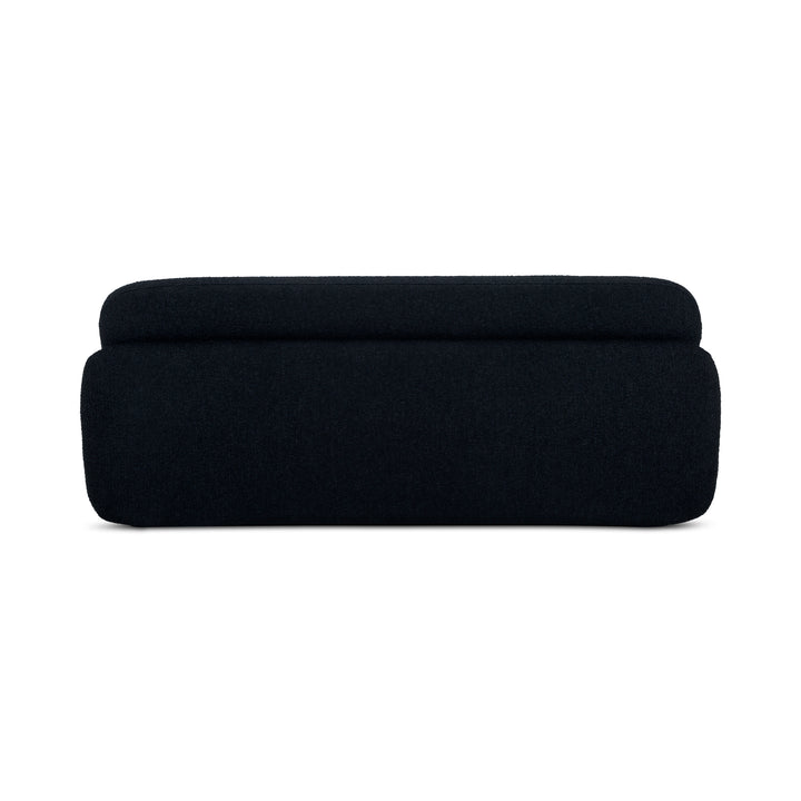 Retro Bliss Bouclé Curve Sofa