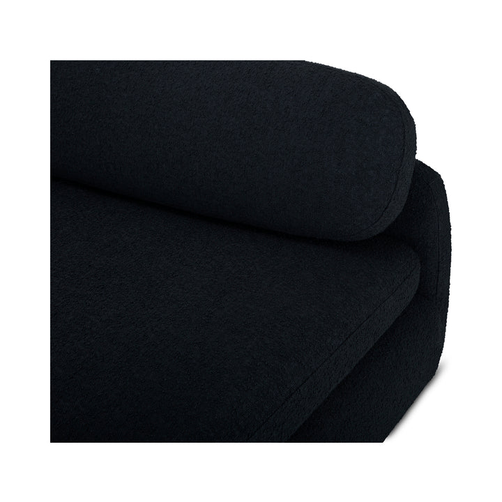 Retro Bliss Bouclé Curve Sofa