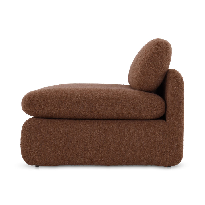 Retro Bliss Bouclé Curve Sofa