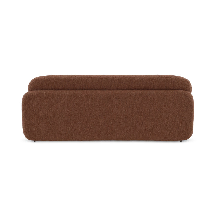 Retro Bliss Bouclé Curve Sofa