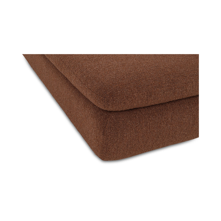 Retro Bliss Bouclé Curve Sofa