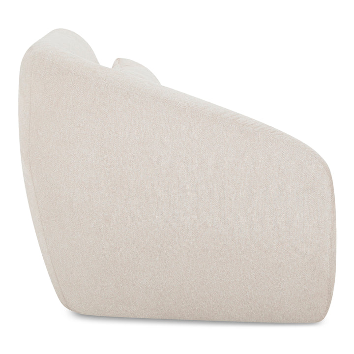 Cozy Curve Lounge Chair - Left-Facing Design