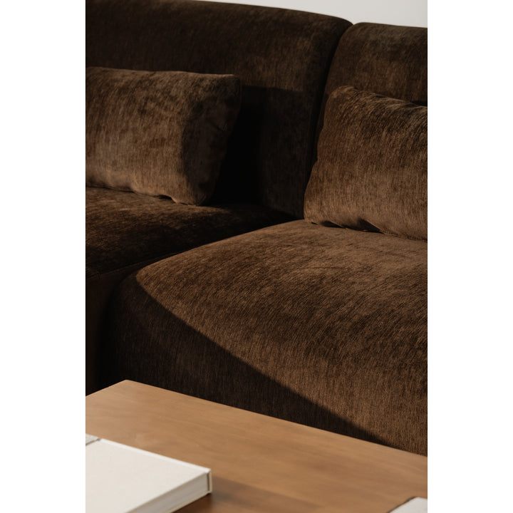 Cozy Curve Lounge Chair - Left-Facing Design