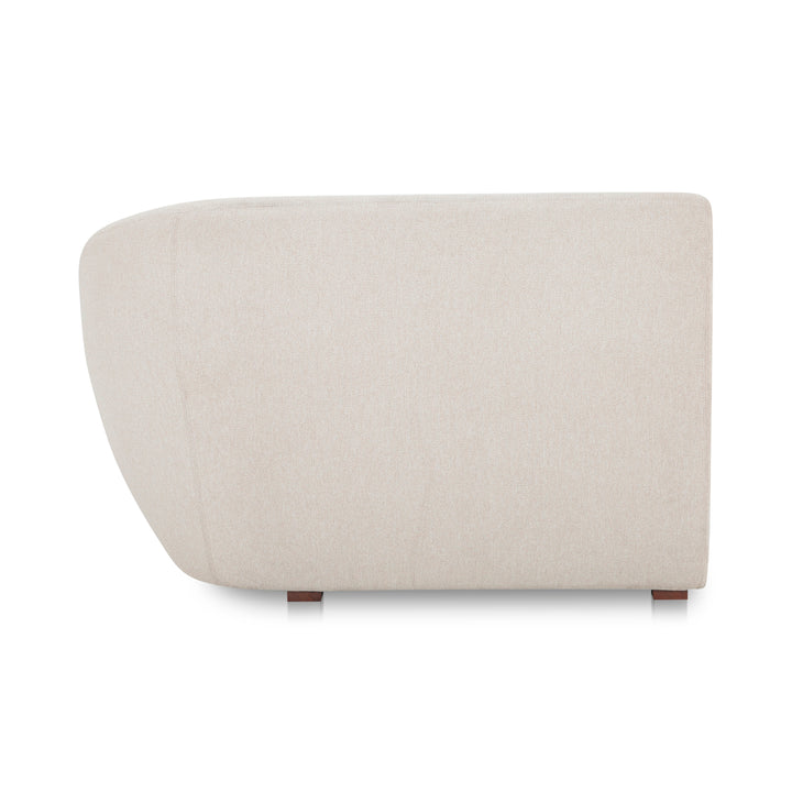 Comfy Curl Right-Facing Chair with Lumbar Support