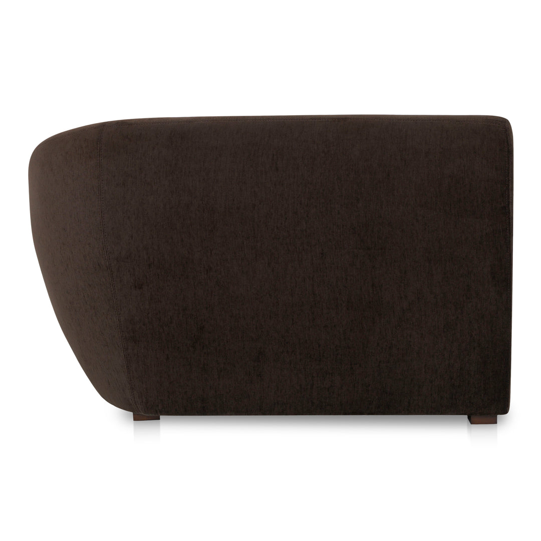 Comfy Curl Right-Facing Chair with Lumbar Support