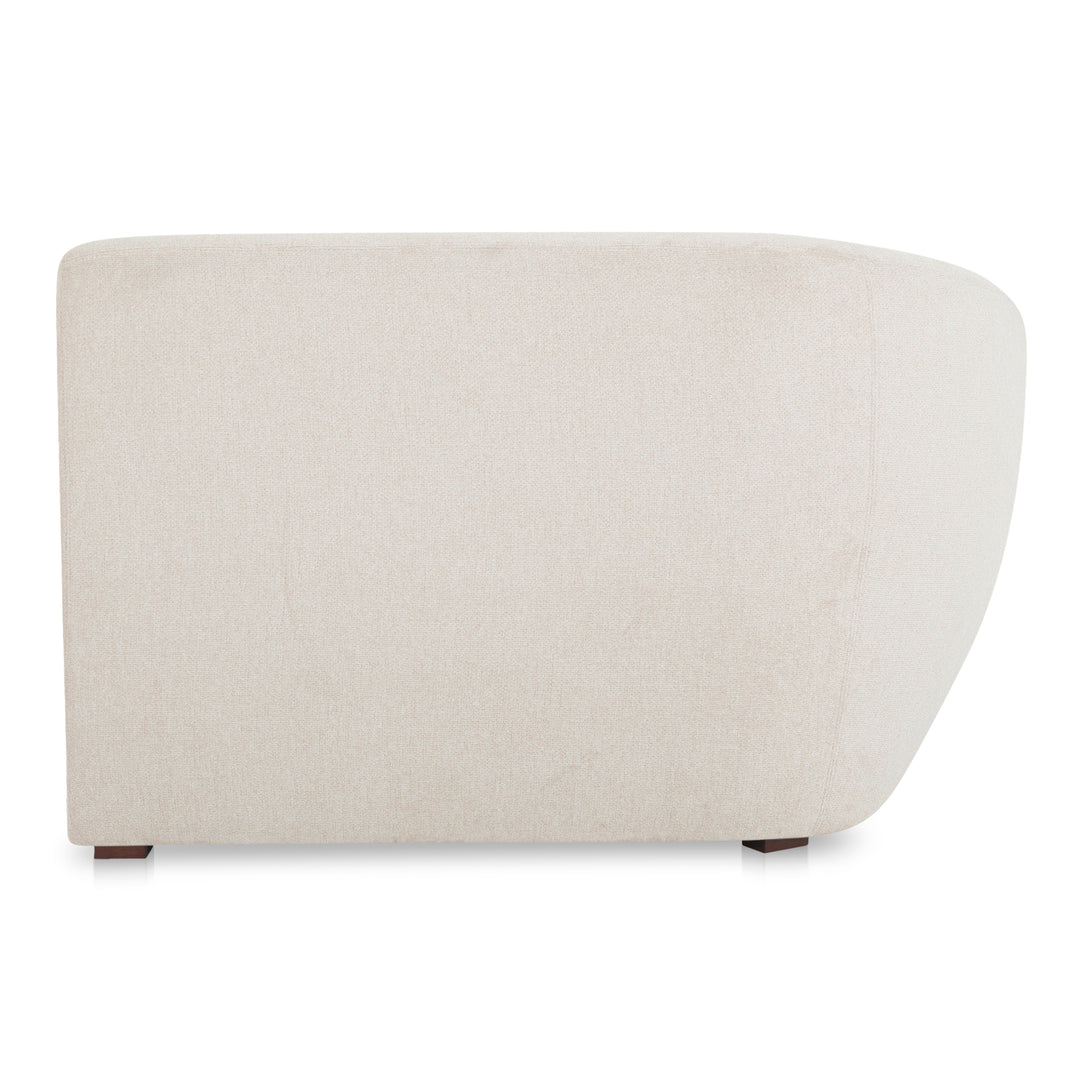 Comfort Curve Slanted-Arm Lounger