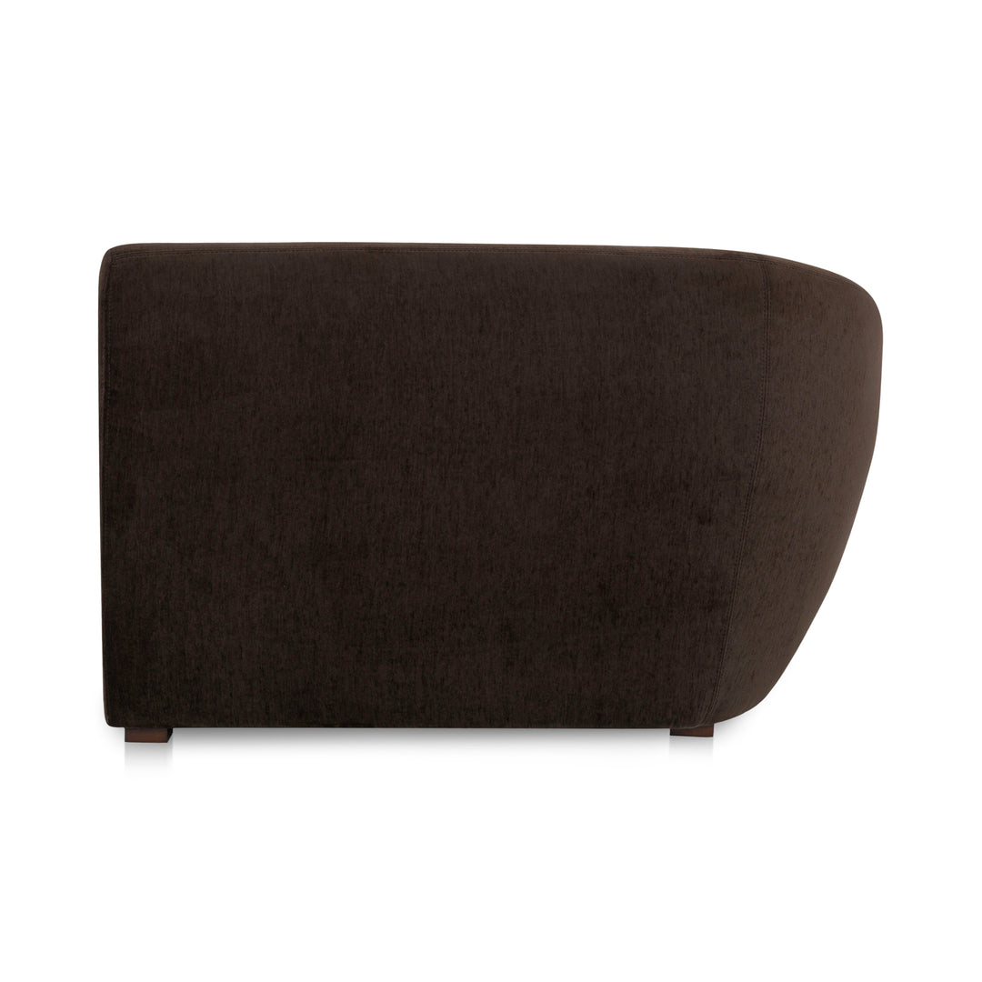 Comfort Curve Slanted-Arm Lounger