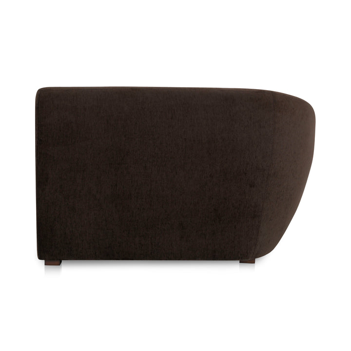 Comfort Curve Slanted-Arm Lounger