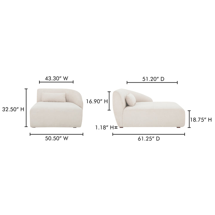 Luxury Curved Lounger: Versatile Seating Solution