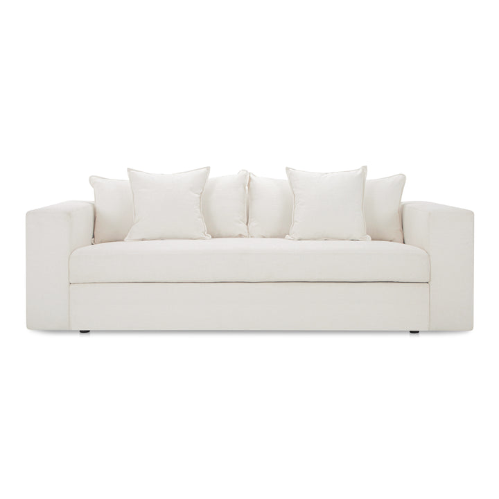 Luxe Velvet Transformer: Versatile Sofa-Bed in Minimalist Design