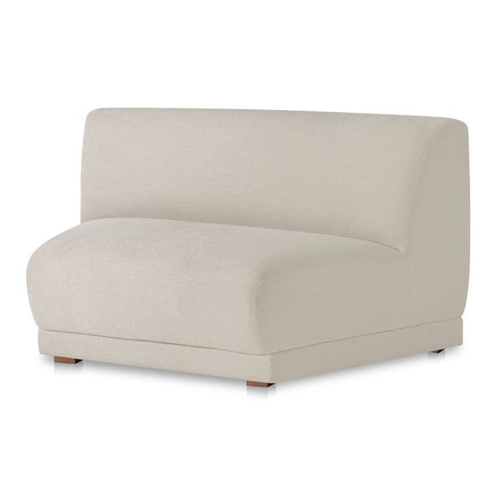 Modern Slip Chair with Plush Seating