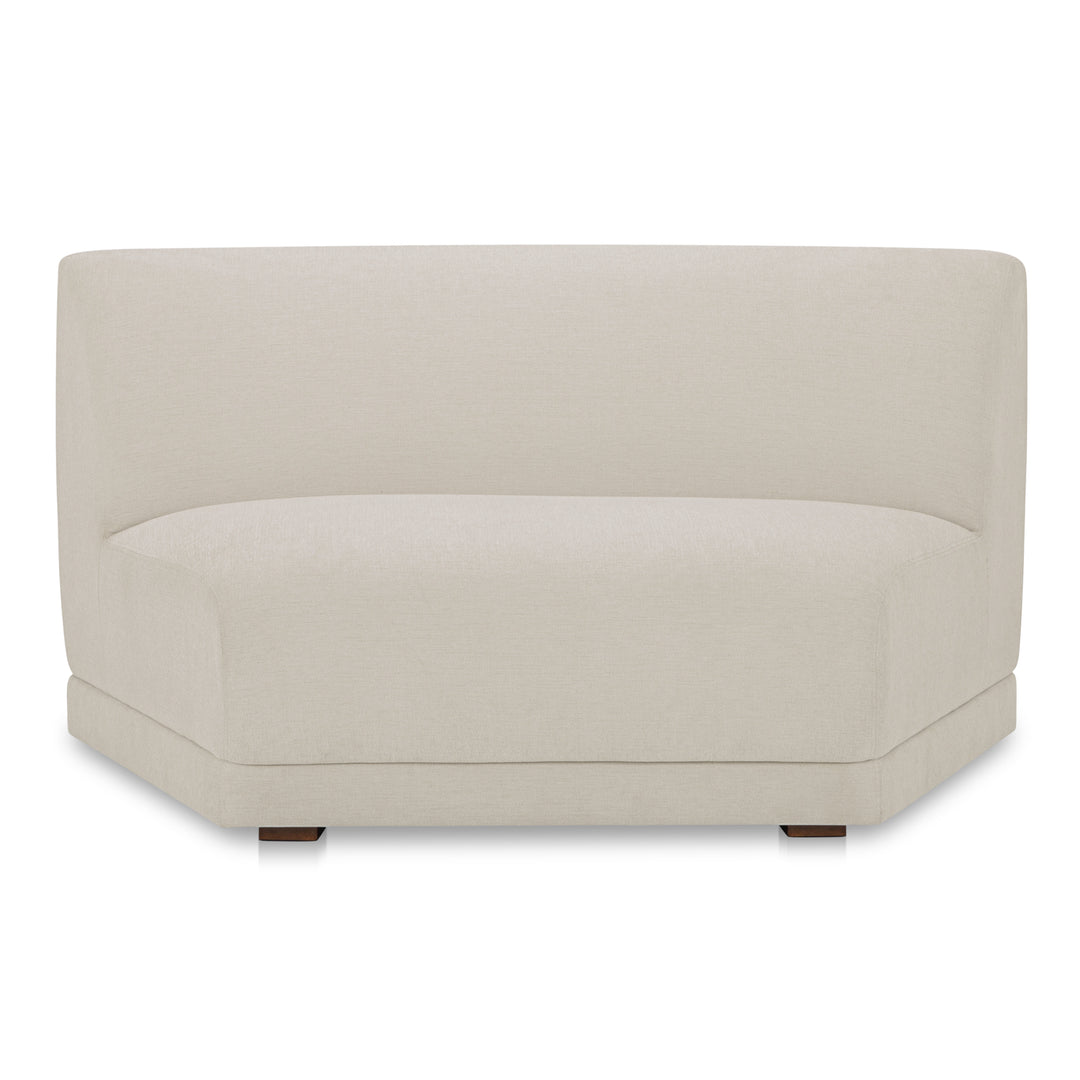 Modern Slip Chair with Plush Seating