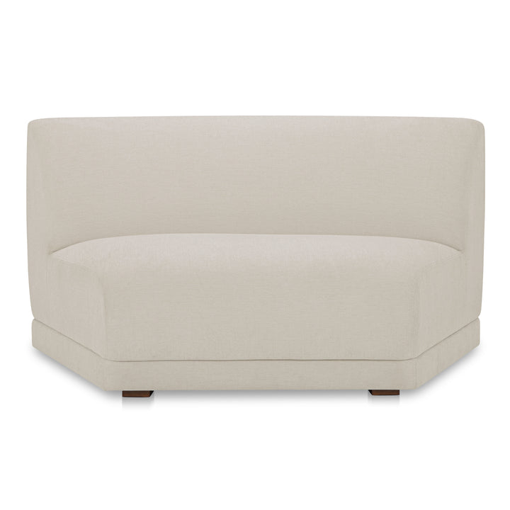 Modern Slip Chair with Plush Seating