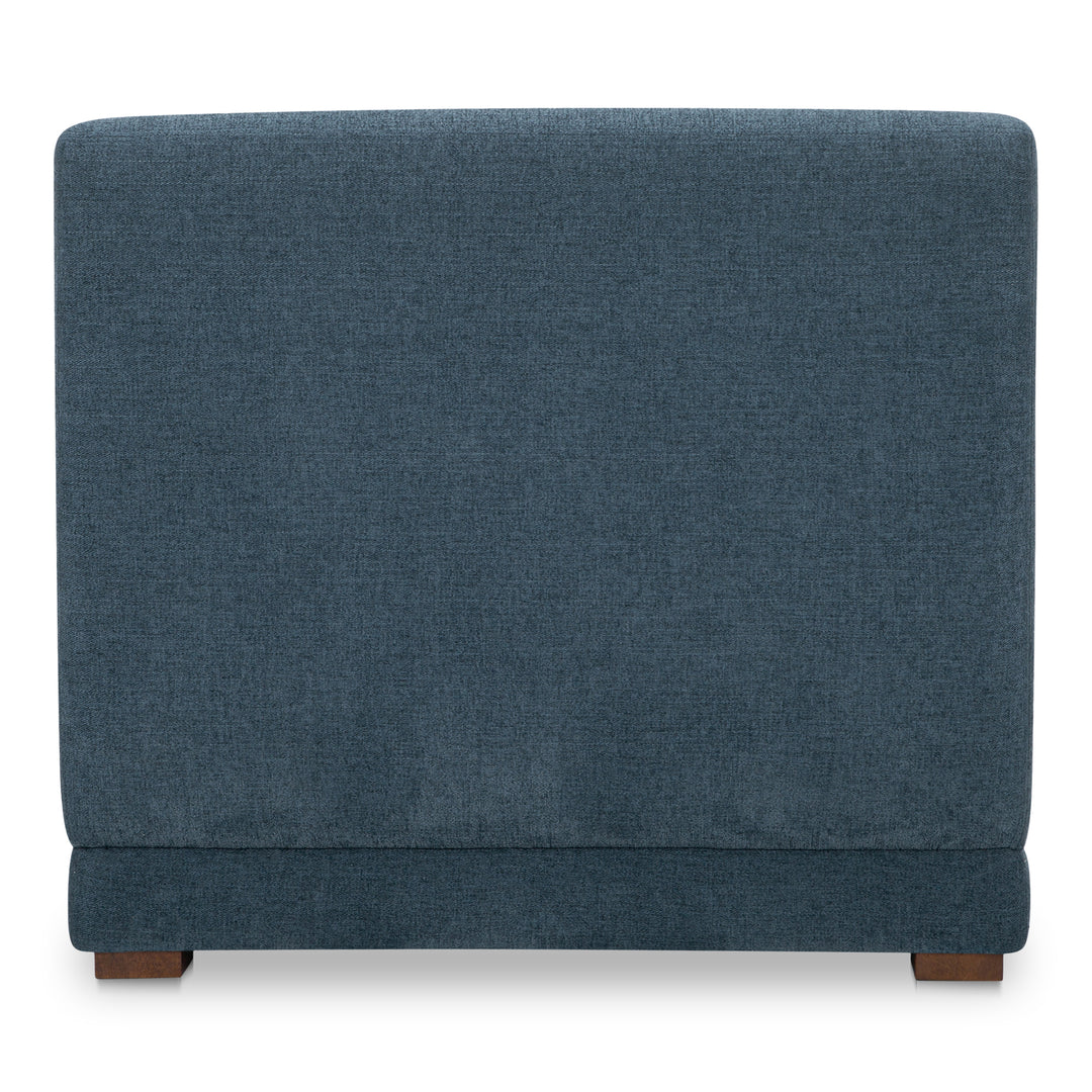 Modern Relaxation Retreat: Angular-Curve Slipper Chair